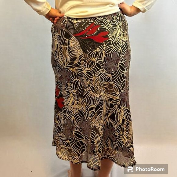 Caroll Reed Brown Skirt - Picture 2 of 4